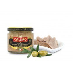 Ventresca of tuna with "Callipo" olive oil Gr.190