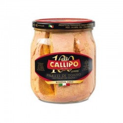 Tuna in olive oil "Callipo" Reserve Gold Gr.550