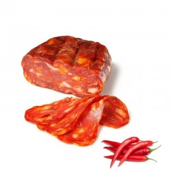 Spianata crushed Calabrese artisanal spicy salami Gr 400