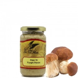 Patè di funghi porcini in olio di oliva Calabrese gr 190