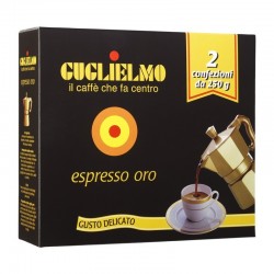 Caffè Guglielmo ground espresso gold bipack 250 x 2