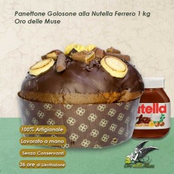 Golosone artisanal panettone with Nutella 1000 gr