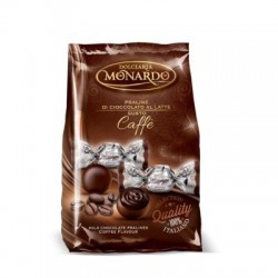 Chocolate pralines filled with Monardo coffee