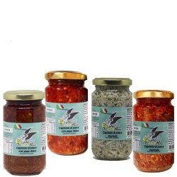Kit Calabrese capriccio of sweet and spicy fish, capriccio of spicy and sweet marinated fish